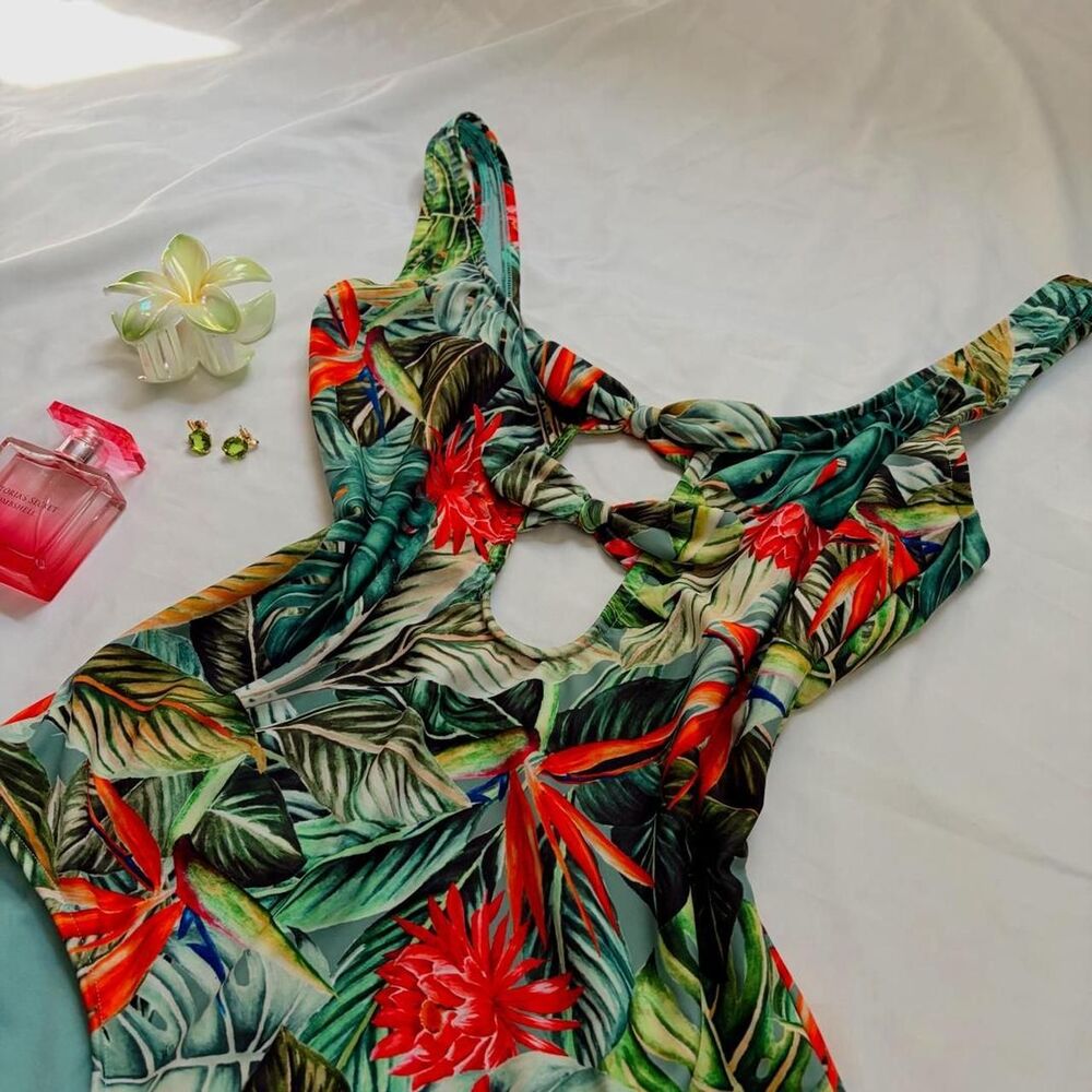 Rip-curl Women's tropical floral one piece swimsuit - Picture 2 of 4
